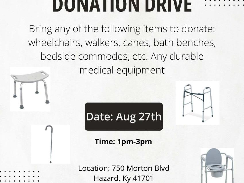 DME Donation Drive